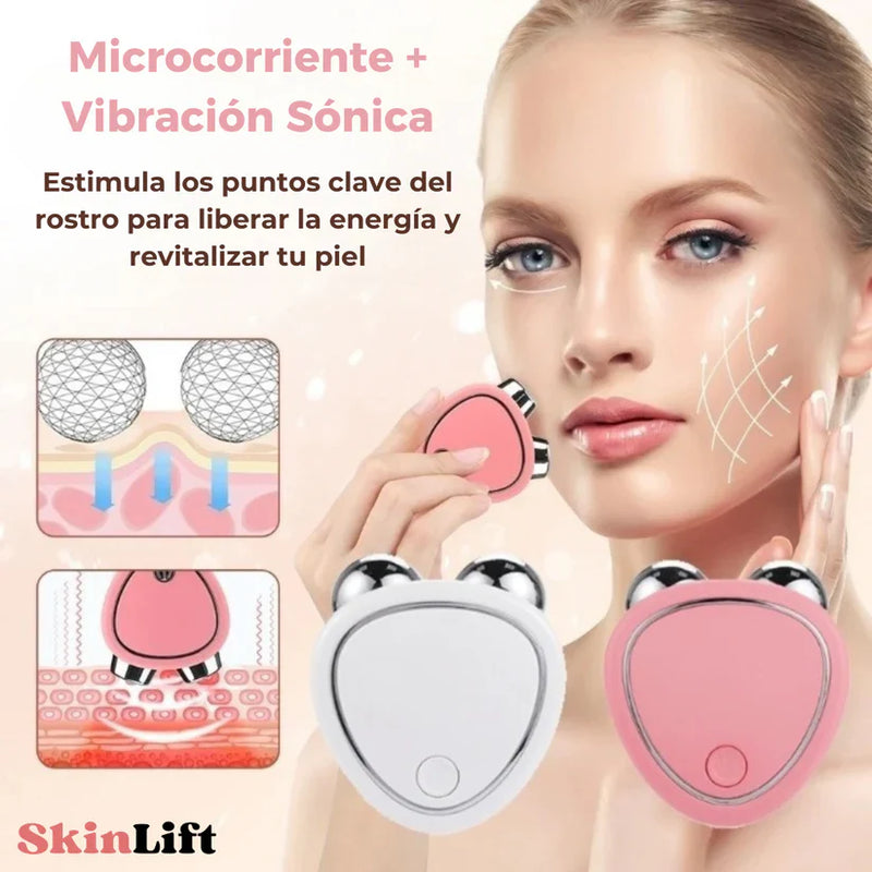 Masajeador Facial Microcorriente: Reafirma y Rejuvenece